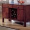 Cherry Finish Contemporary Dining Table w/Options