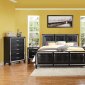 Elberte Bedroom by Acme in Black w/Optional Items