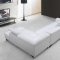 0761 Waltz Sectional Sofa in White Leather by VIG