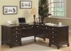 Garson 801011 Office Desk in Cappuccino w/Optional Items