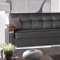 Soho Sofa Bed in Brown Bonded Leather by Rain w/Optional Items