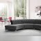 Valentino Sectional Sofa 697 in Fabric by Meridian w/Options