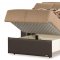 Sleep Plus Sofa Bed in Brown Fabric by Casamode w/Options