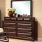 B2750 Bedroom in Cherry w/6 Drawer Bed & Optional Casegoods