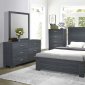 Julian 5Pc Bedroom Set 223151 in Dark Gray Oak by Coaster