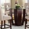 Lauren Pub Set 5Pc w/Glass Top & Optional Chairs