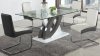 Stella Dining Table 5Pc Set in White & Grey by Chintaly