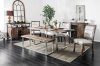 Mandy Industrial Style Dining Table CM3451A-T in Oak w/Options