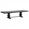 Florence Dining Table 115531 Distressed Black -Coaster w/Options