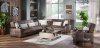 Natural Prestige Brown Sectional Sofa by Istikbal w/Options