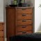 2218 Kobe Bedroom by Homelegance in Medium Oak w/Options