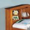 CM7761A Timberline Captain Bed in Oak w/Trundle & Drawers