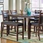 Dupree Counter Height Dining Set 5Pc 105478 by Coaster w/Options