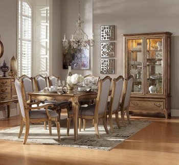 Chambord 1828-92 Dining Table 7Pc Set by Homelegance w/Options [HEDS-1828-92 Chambord Set]