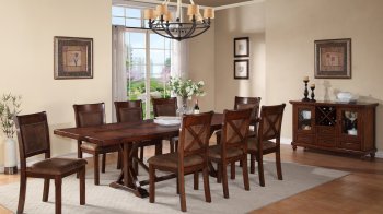 Goldie 5Pc Dining Set w/Optional Chairs & Server [ADDS-Goldie]