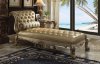 96489 Dresden Chaise in Gold Patina by Acme