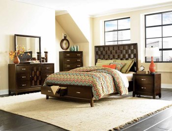 2242 Darien Bedroom in Espresso by Homelegance w/Options [HEBS-2242 Darien]