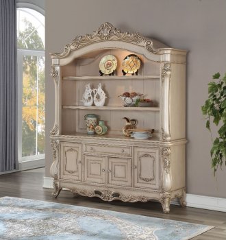 Gorsedd Executive Bookcase 92744 in Antique White by Acme [AMBC-92744 Gorsedd]