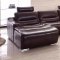 2144 Sectional Sofa in Brown Leather by ESF