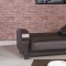 Euro Moda Sofa Bed in Brown Leatherette by Casamode w/Options