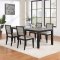 Elodie Dining Set 5Pc 121221 in Gray & Black by Coaster