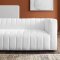 Reflection Sofa in White Fabric by Modway