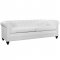 Earl EEI-1413-WHI Sofa in Faux Leather by Modway w/Options