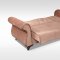 Panama Sofa Bed in Coral Fabric by Skyler Design w/Options