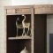 Andria 91620 TV Stand in Reclaimed Oak by Acme w/Options