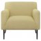 Darlene Accent Chair 905639 in Lemon Fabric by Coaster