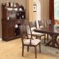 CM3558T Descanso Dining Table in Brown Cherry w/Options