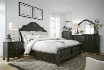 Chesapeake Bedroom 493-BR-QSL 5Pc Set Antique Black by Liberty [LFBS-493-BR-QSL-Chesapeake]