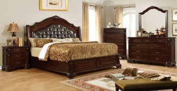 Edinburgh CM7671 Bedroom in Brown Cherry w/Options [FABS-CM7671-Edinburgh]