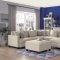 Southgate Sectional Sofa 9823VR in Ivory - Homelegance w/Options