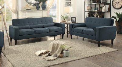 Corso Sofa 8250GY in Dark Gray by Homelegance w/Options