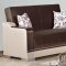 Texas Sofa Bed in Brown Fabric by Empire w/Options