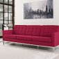 Loft Wool Sofa in Red by Modway w/Options