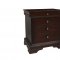 Versaille Bedroom Set 5Pc 1040 in Bordeaux by NCFurniture