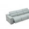 Hartley Power Motion Sofa Light Gray by Beverly Hills w/Options