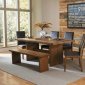 Tod Dining Table 5479-72 in Natural by Homelegance w/Options