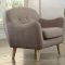 Jillian Sofa & Loveseat 53700 in Light Brown Fabric by Acme