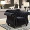 Jolanda Sofa CM6159BK in Black Fabric w/Options