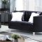 LCL-008 Sofa & Loveseat Set in Dark Gray Velvet