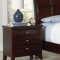 202791 Findley Bedroom by Coaster in Dark Cherry w/Options