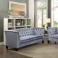 Honor Sofa 52785 in Blue-Gray Velvet by Acme w/Options