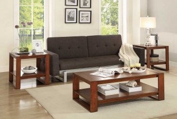 Pannell 3509-31 Coffee Table 3Pc Set by Homelegance [HECT-3509-31 Pannell]