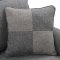 Rhian Sectional Sofa CM6329GY in Dark Gray Linen-Like Fabric