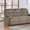 U9693C Sofa & Loveseat Set in Mocha Fabric by Global