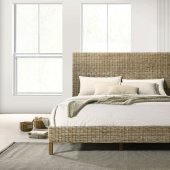 Zyla Woven Bed 360181 in Kubu Gray by Coaster