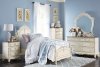 Cinderella Bedroom Set 5Pc 1386NW in Antique White - Homelegance